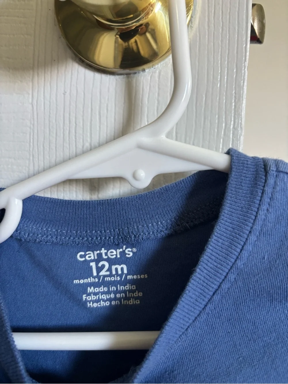 Carter's Blue 'Daddy's Mini' Long-Sleeve Bodysuit